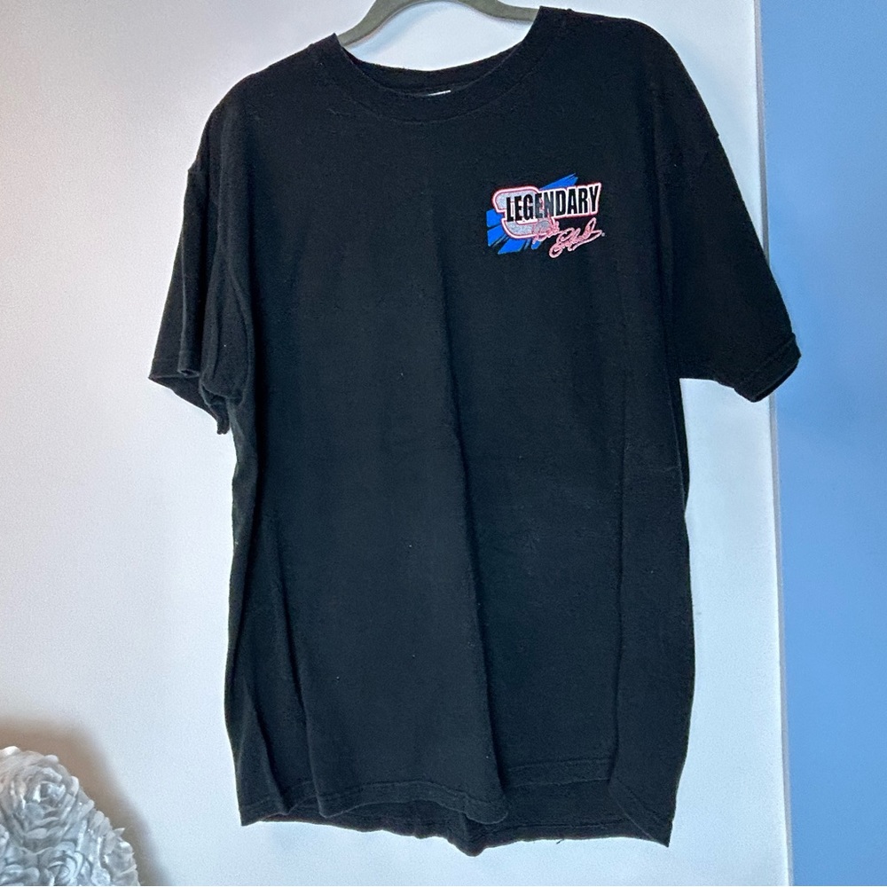 Competitors View Black T-shirt Dale Earnhardt Legendary Men's XL